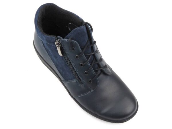 Botki damskie 598, granat 2