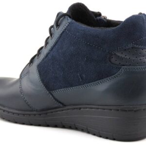 Botki damskie 598, granat 2