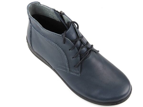 Botki damskie 612-2, granat
