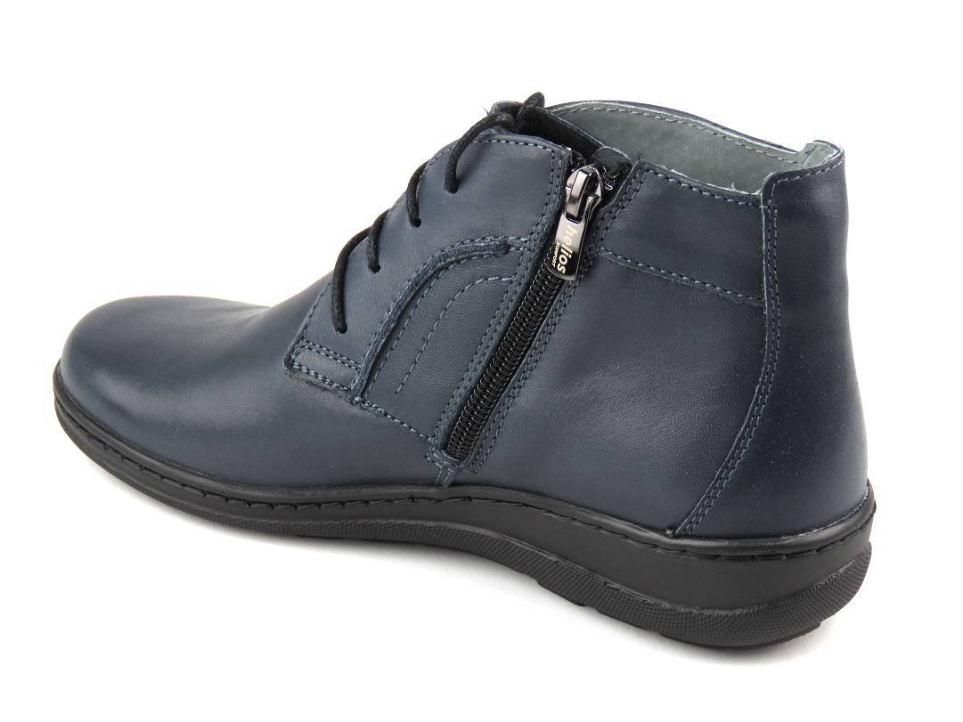 Botki damskie 612-2, granat