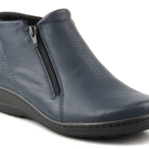 Botki damskie 642, granat