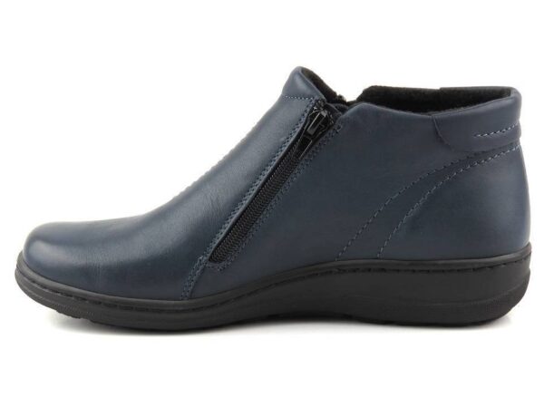 Botki damskie 642, granat