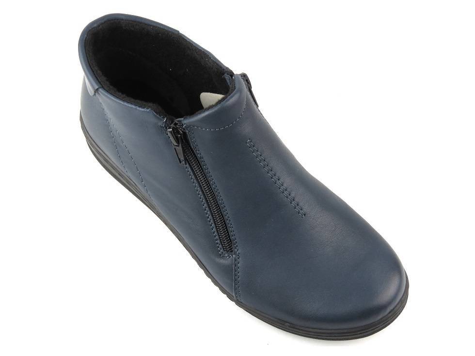 Botki damskie 642, granat