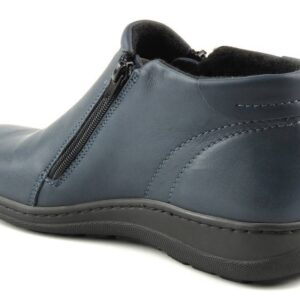 Botki damskie 642, granat