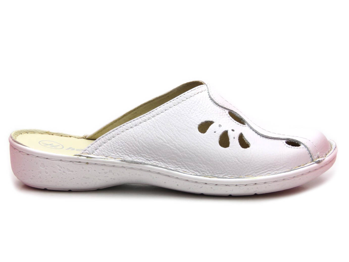 Klapki damskie 660, biały 2