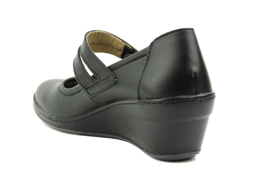 Półbuty wiosenne damskie 678, czarny