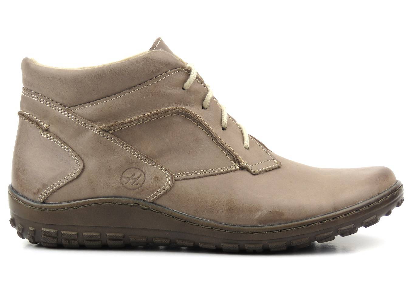 Botki damskie 715, beż