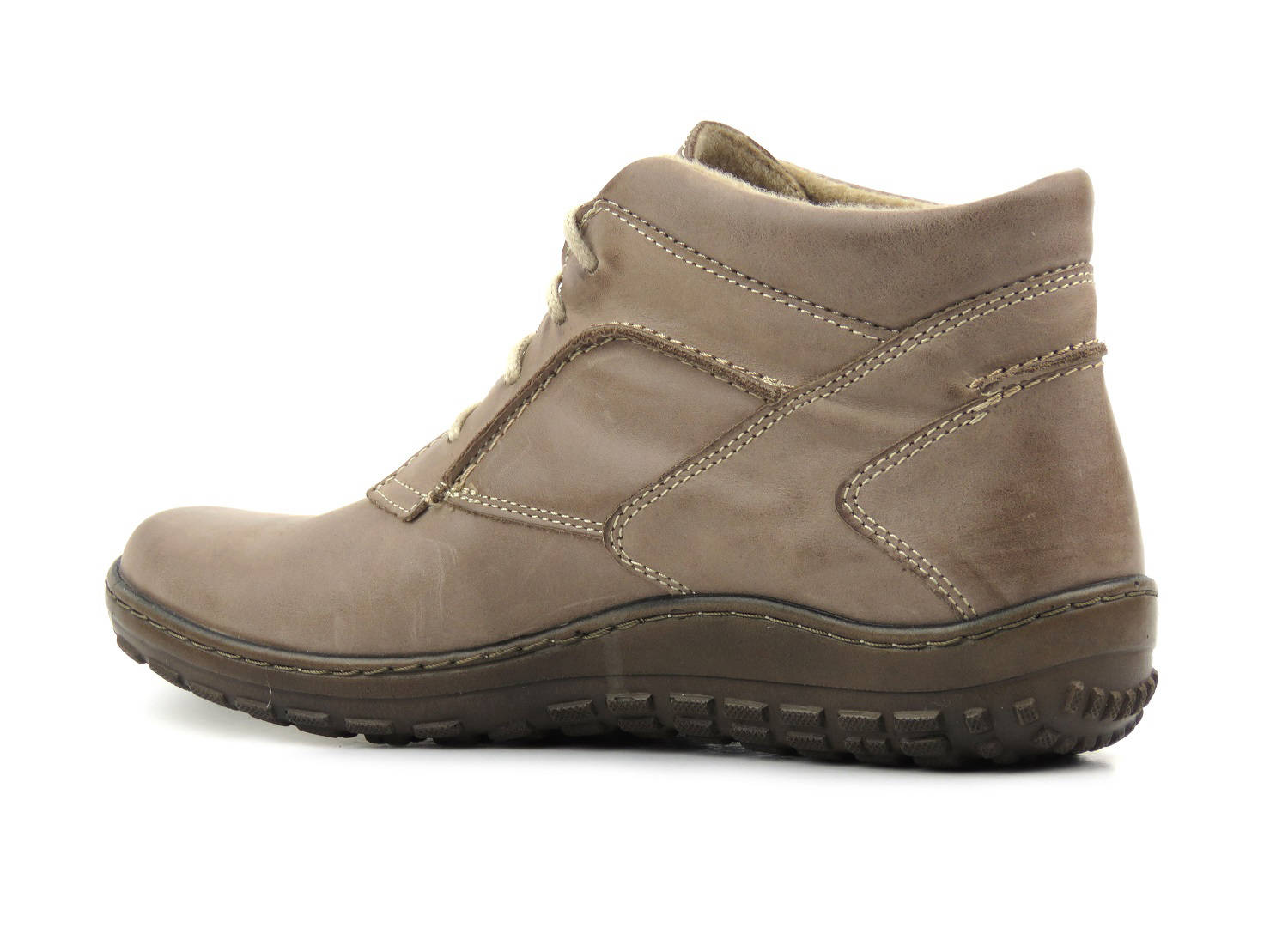 Botki damskie 715, beż