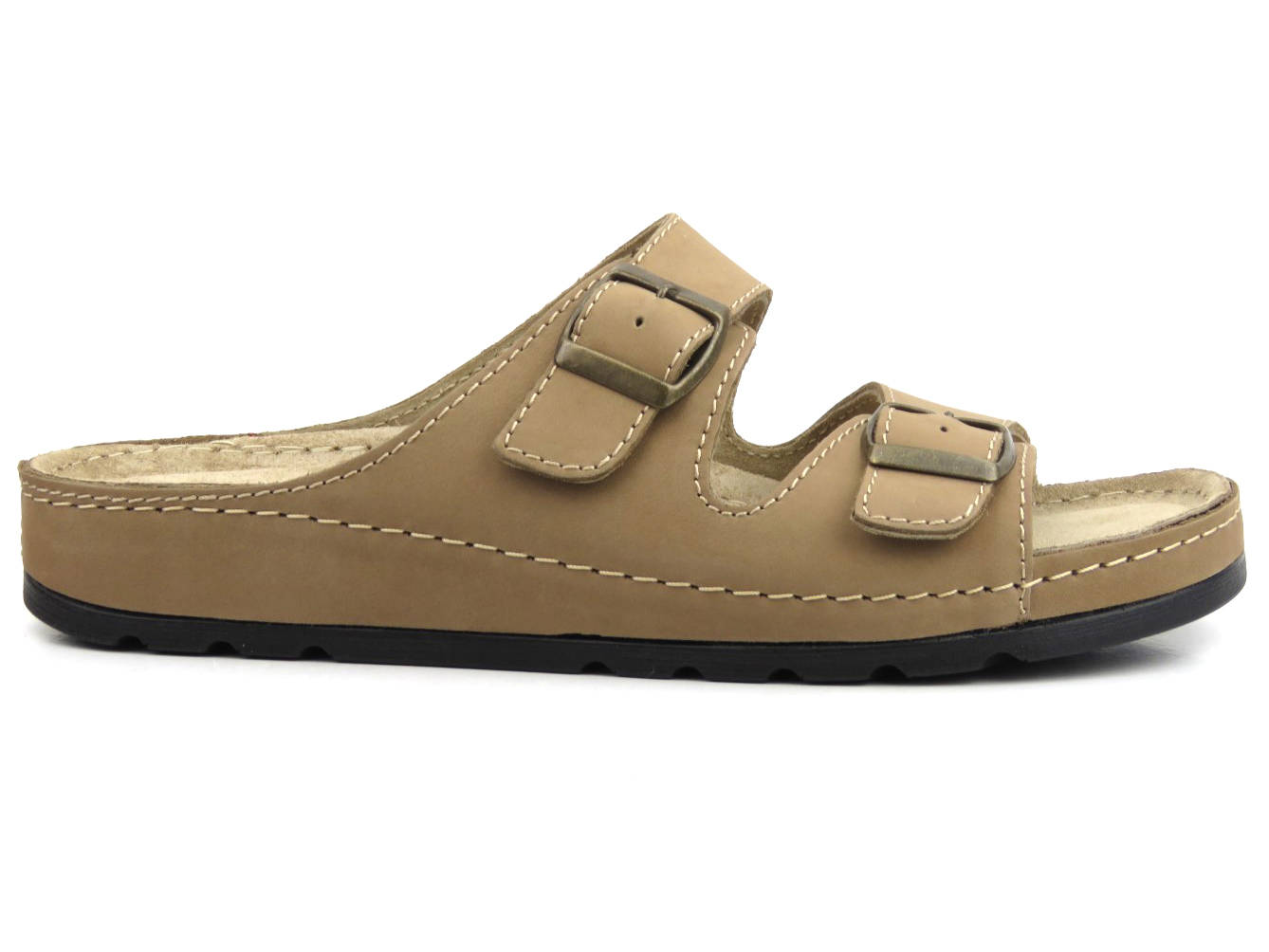 Klapki męskie 813, beż